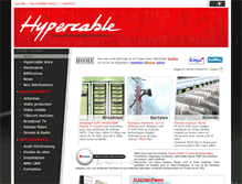 Tablet Screenshot of hypercable.fr